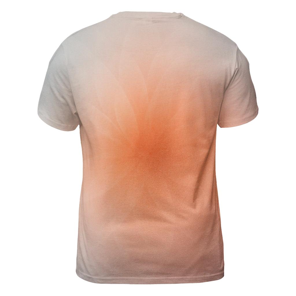 Frosted Ember Bloom Gradient custom all-over print shirts