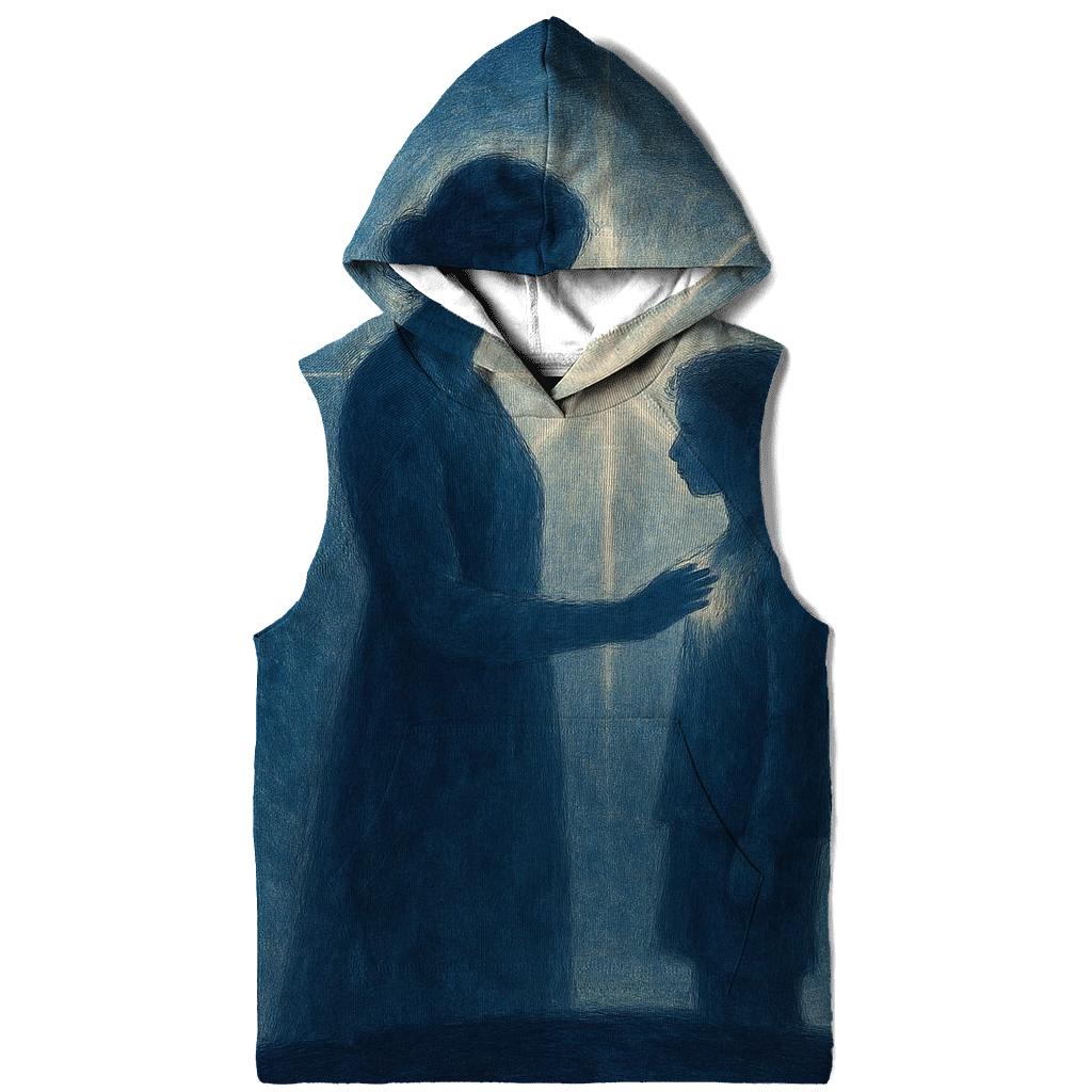 The Quiet North Star Of Childhood zip-up hoodies