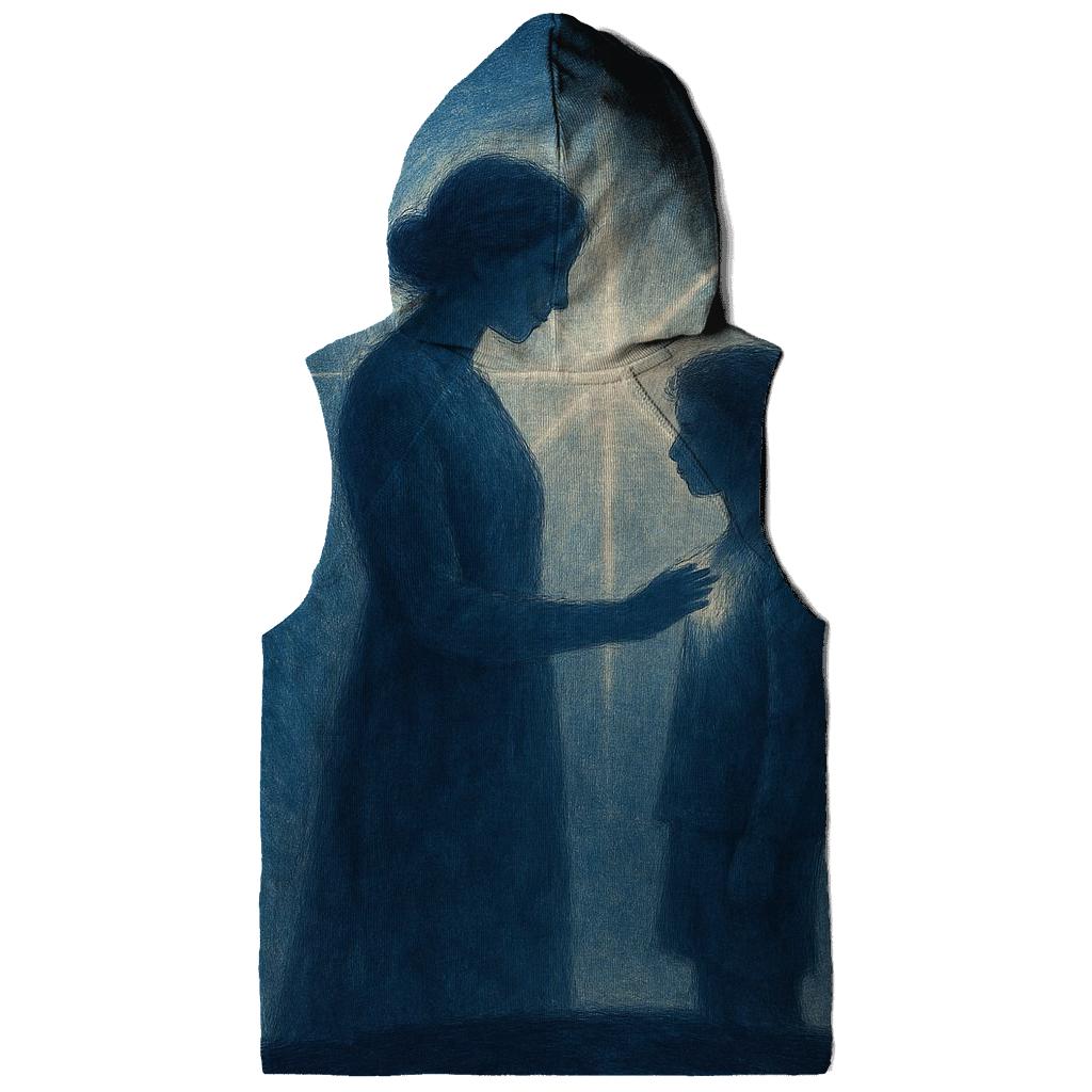 The Quiet North Star Of Childhood zip-up hoodies