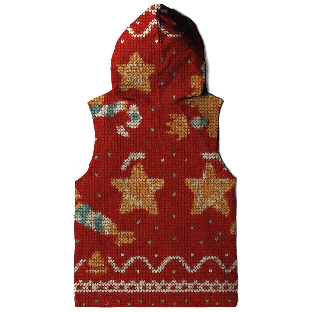 Galactic Gingerbread Rocket Sweater Tile Design pullover hoodies