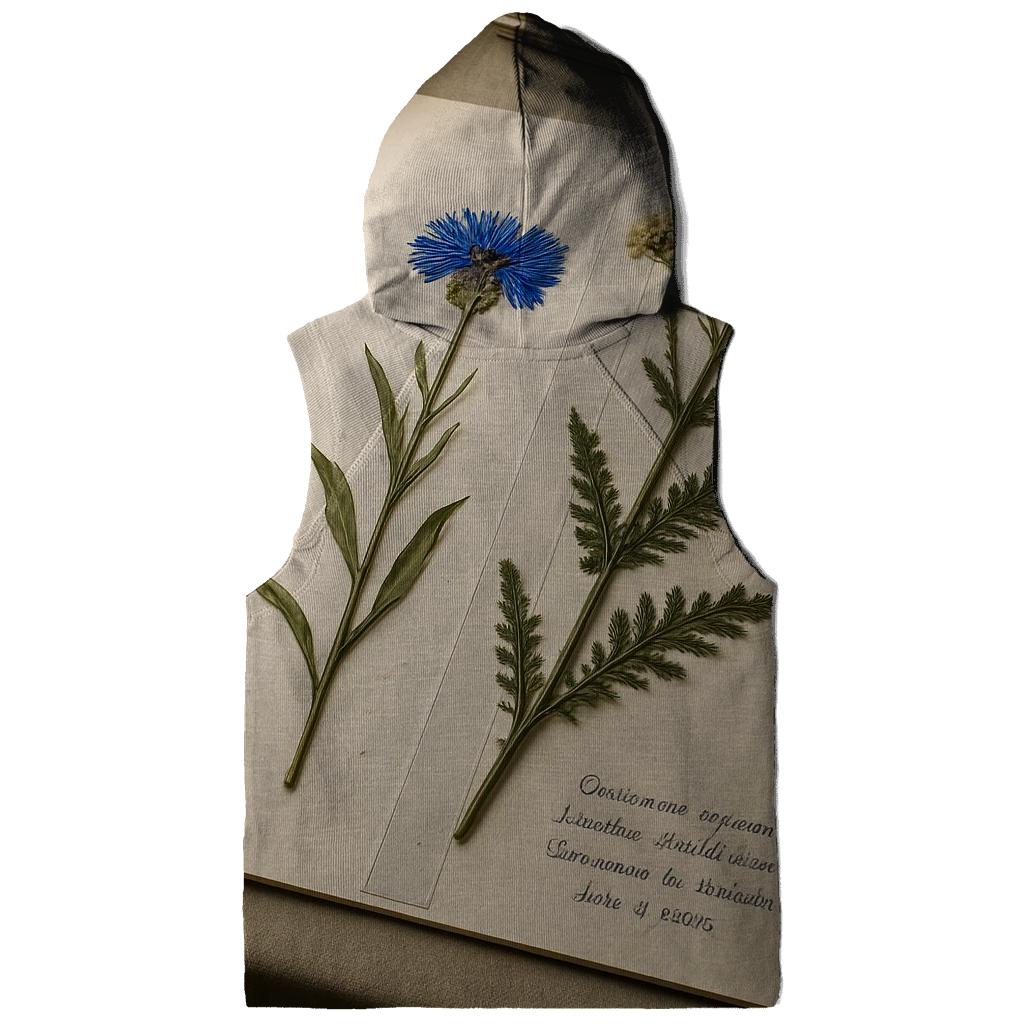Pressed Wildflower Herbarium Page Beside A Light Box designer hoodies