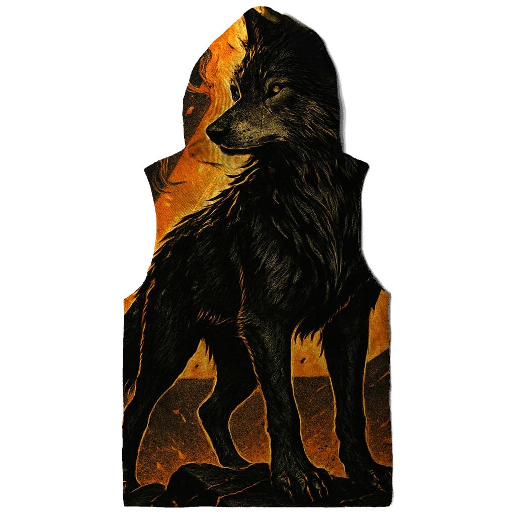 Cinder Crown Guardian Wolf custom hoodies