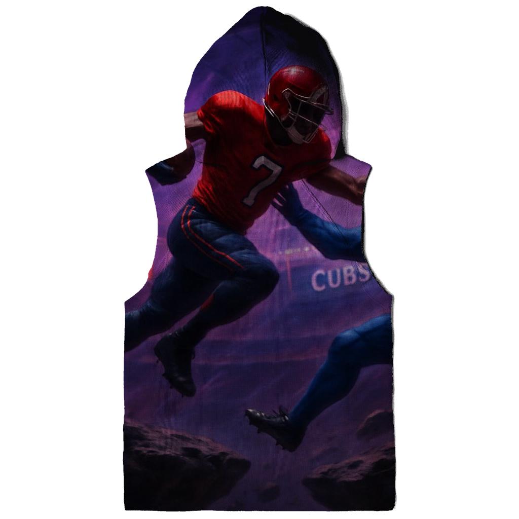 Asteroid Arena Clash Braves Versus Cubs heavyweight hoodies