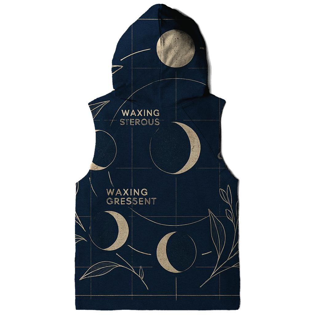 Lunar Botanica Blueprint graphic hoodies