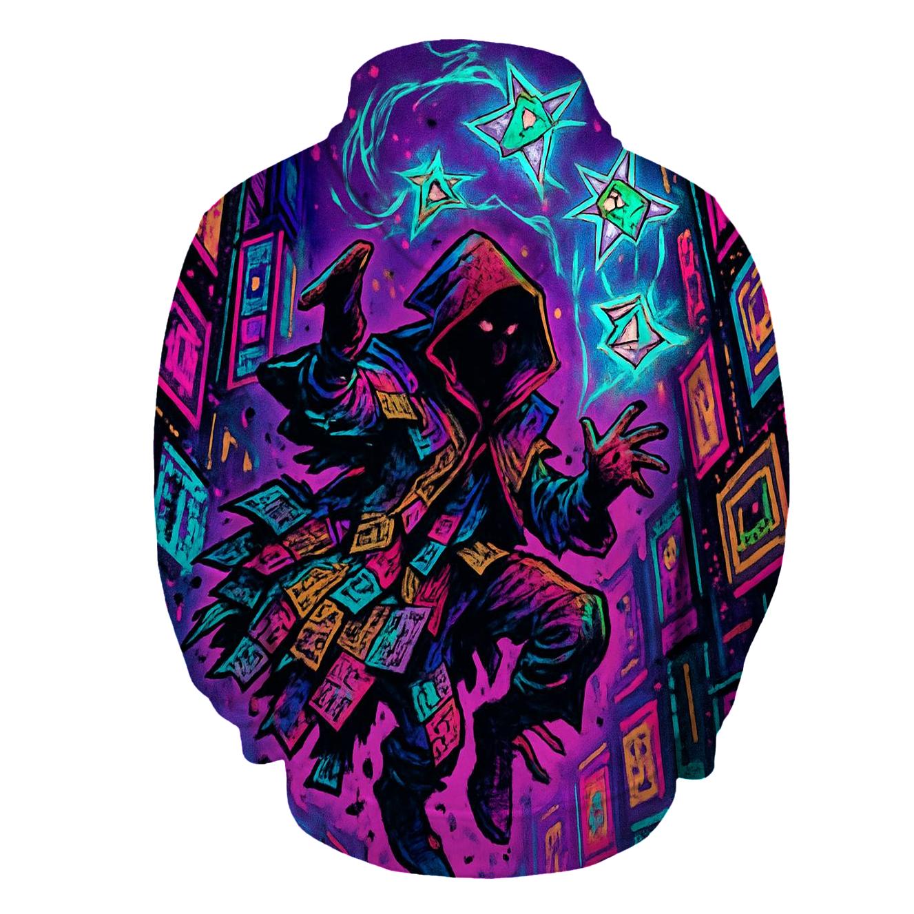 Cathedral Of Glitched Kites premium hoodies
