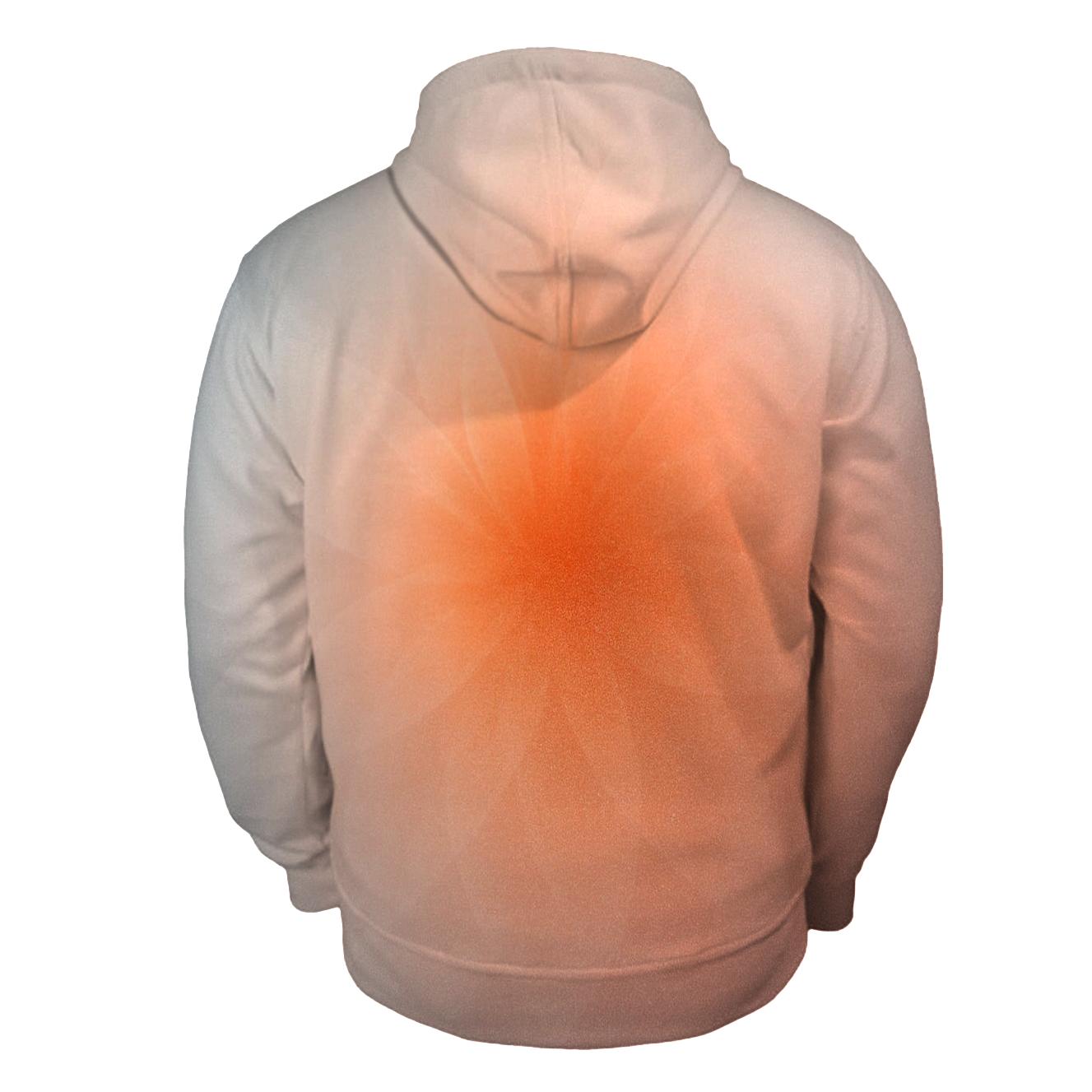 Frosted Ember Bloom Gradient hoodie designs