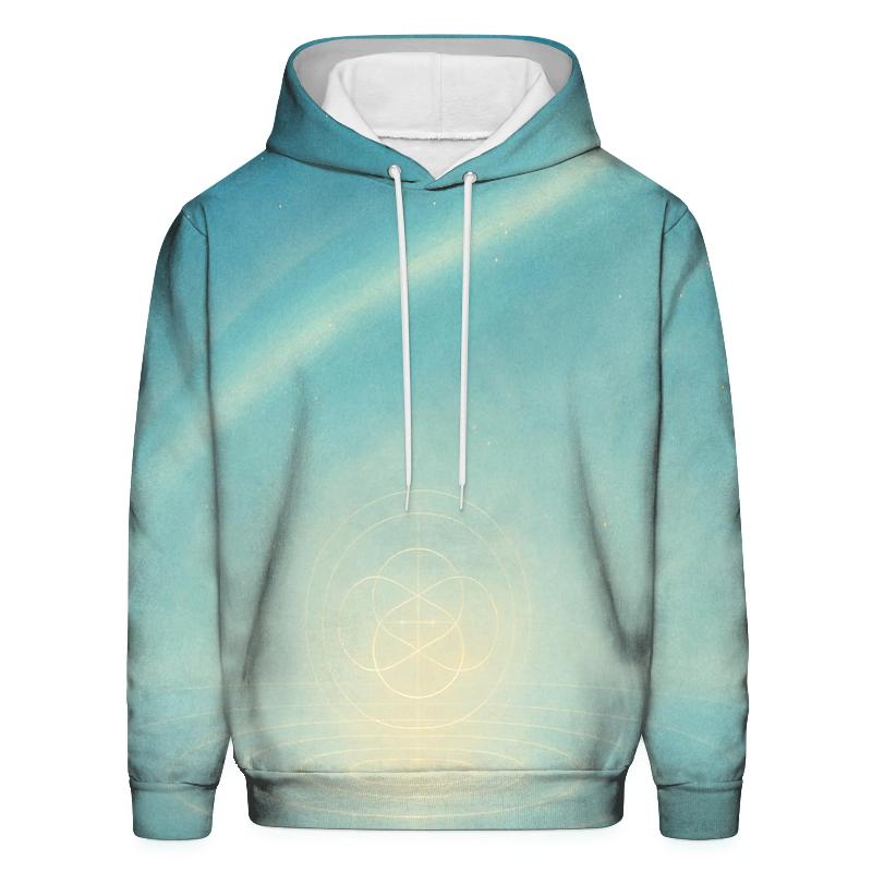 Aurora Prayer Ripple zip-up hoodies