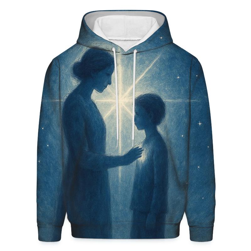The Quiet North Star Of Childhood printed hoodies