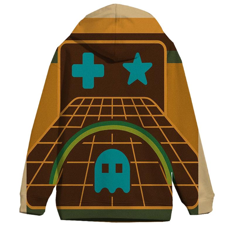 Analog Arcade Grid Glow hoodie styles