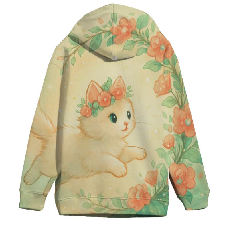 Garden Portal Pounce graphic hoodies