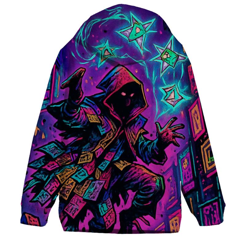 Cathedral Of Glitched Kites lightweight hoodies
