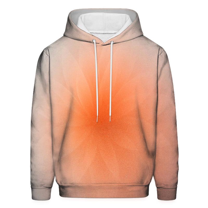 Frosted Ember Bloom Gradient hoodie trends
