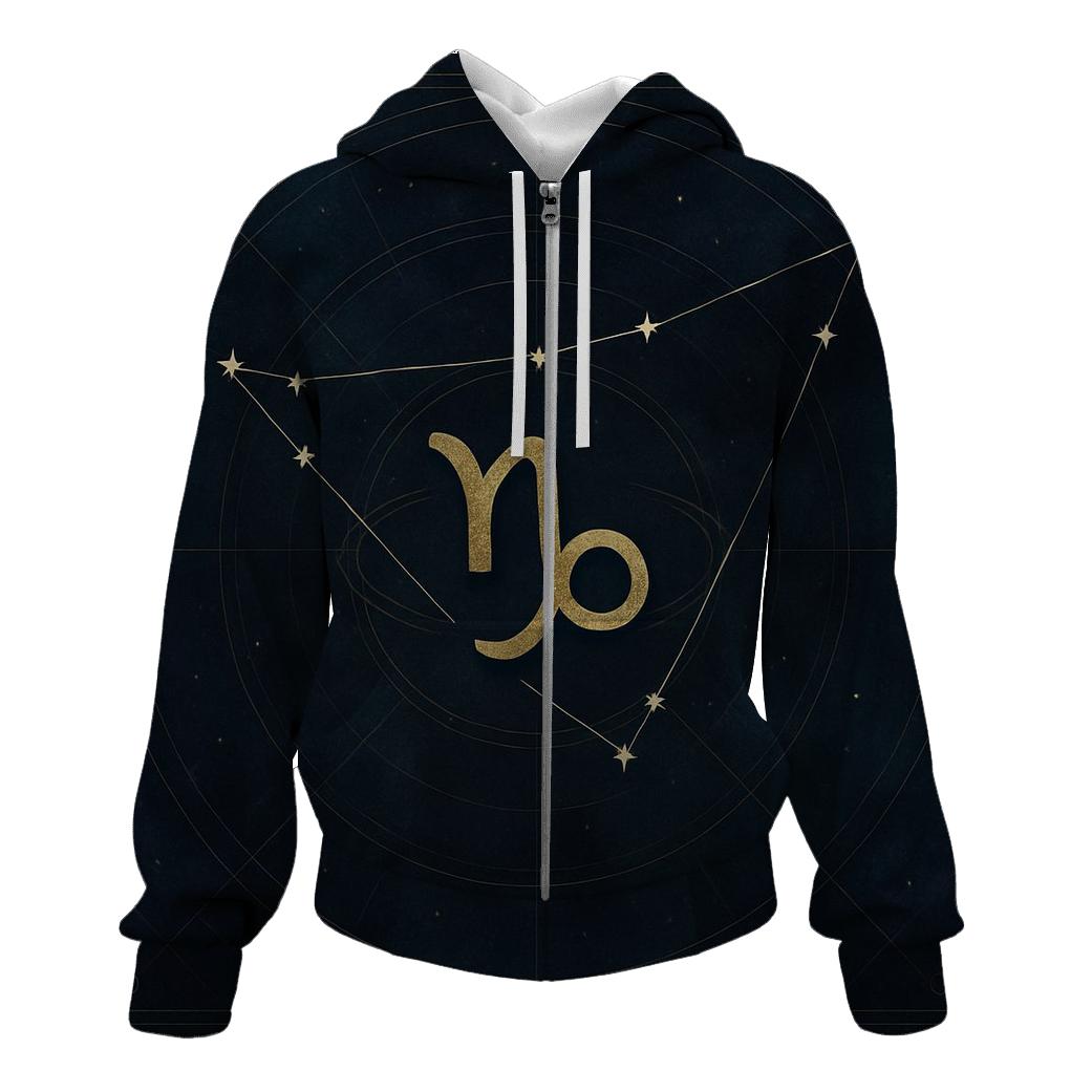 Saturn Return Capricorn Star Chart Emblem hoodies fashion