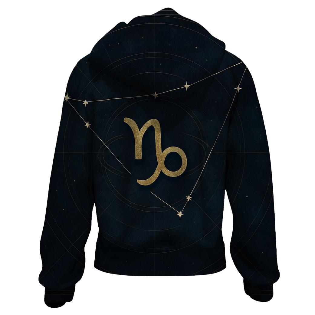 Saturn Return Capricorn Star Chart Emblem hoodies fashion