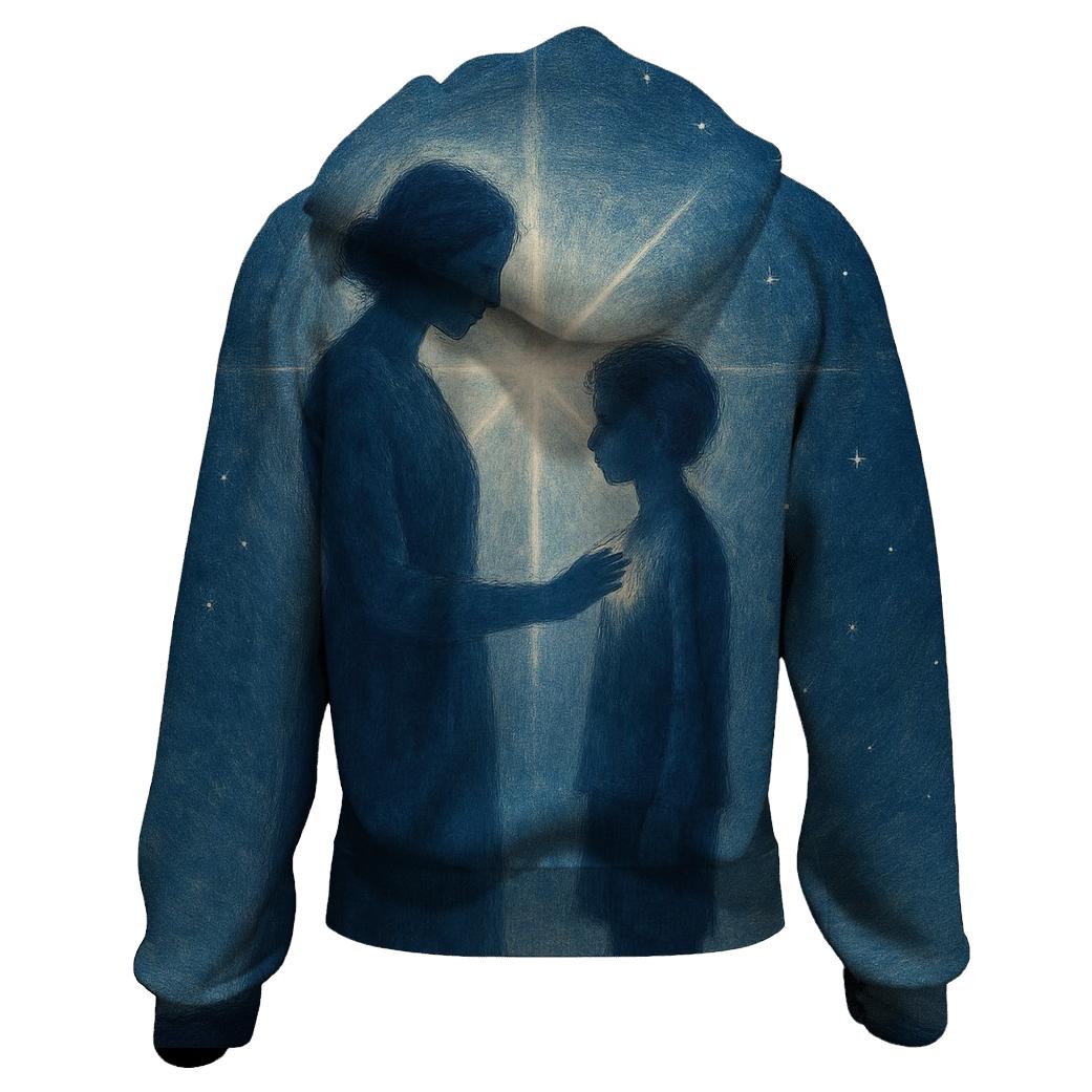 The Quiet North Star Of Childhood premium hoodies