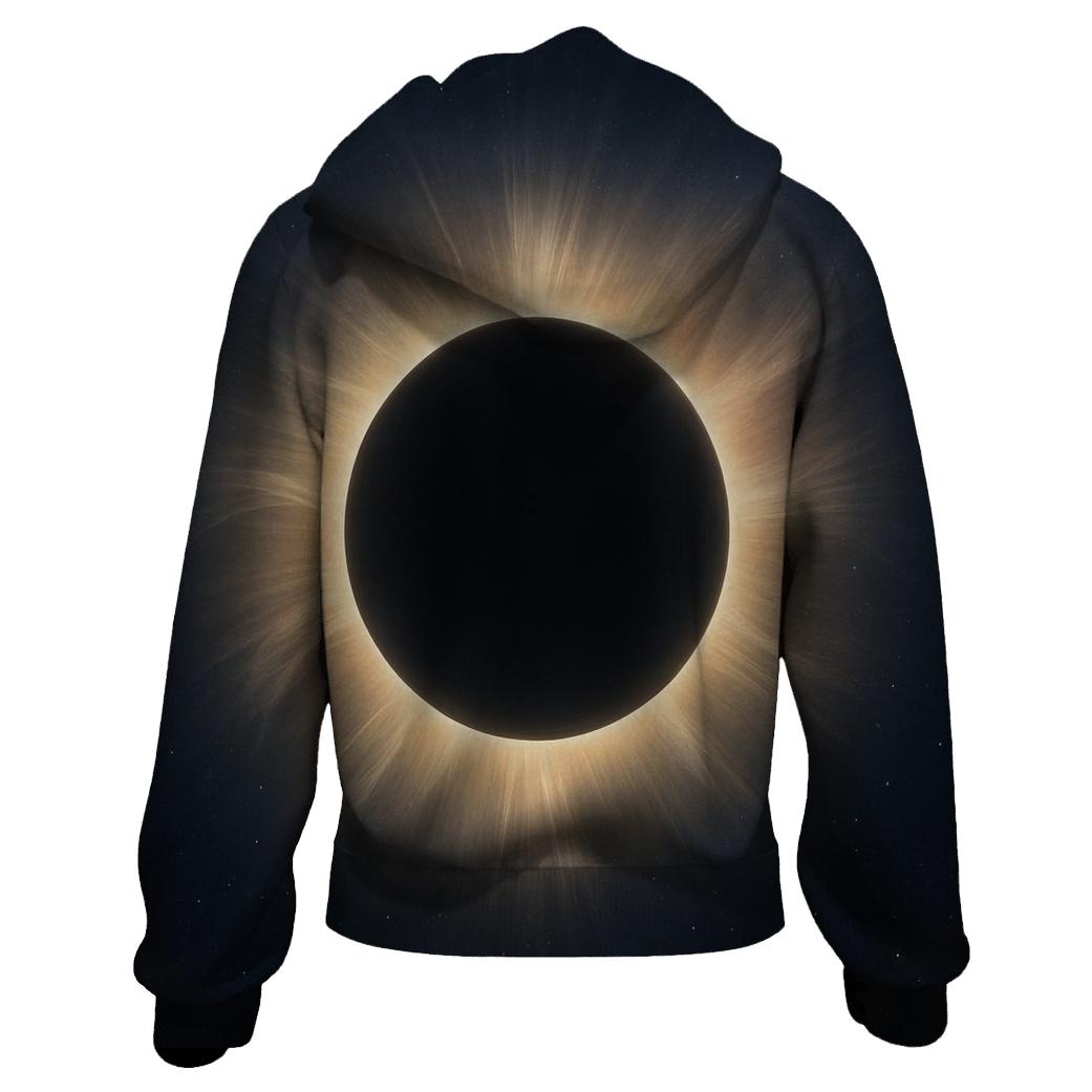 Eclipse Corona Lacework embroidered hoodies