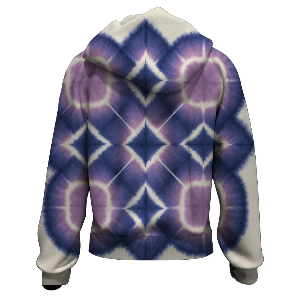 Itajime Pulsar Lattice hoodie designs