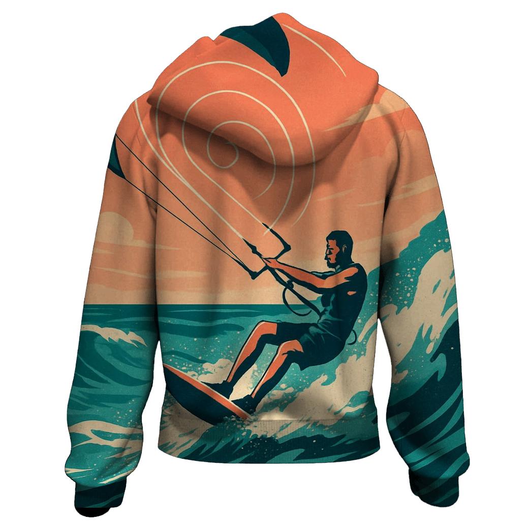 Kitesurf Spiral Wind Vortex lightweight hoodies