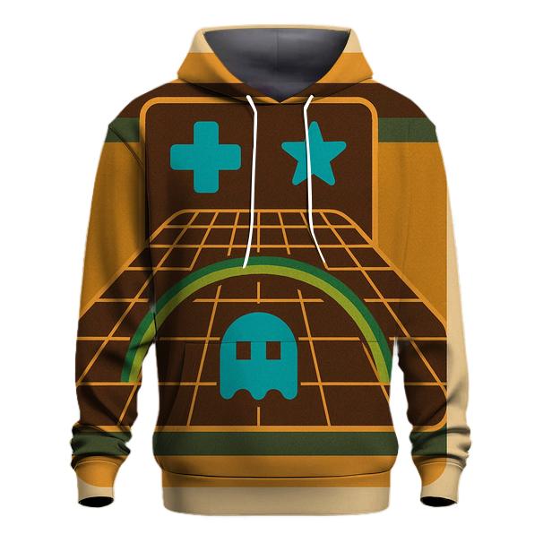 Analog Arcade Grid Glow hoodie styles