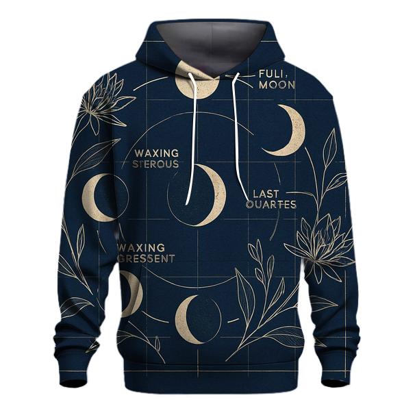 Lunar Botanica Blueprint lightweight hoodies