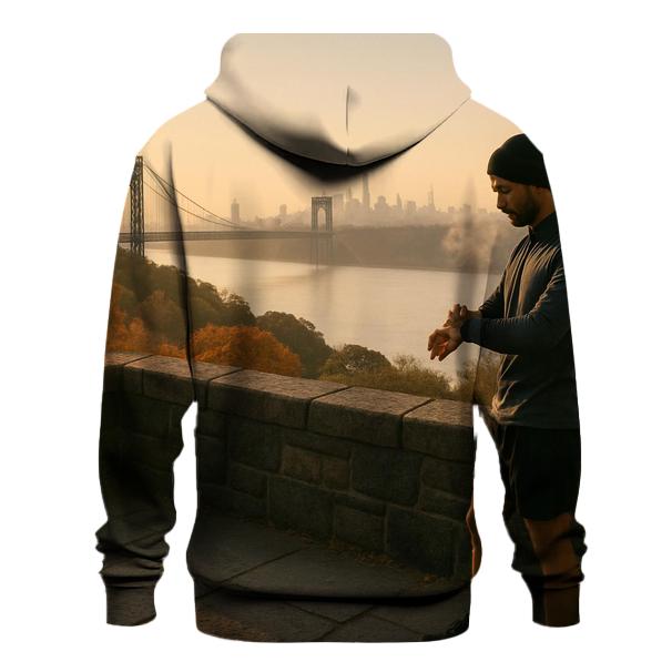 Autumn First Light From The Cloisters Overlook graphic hoodies