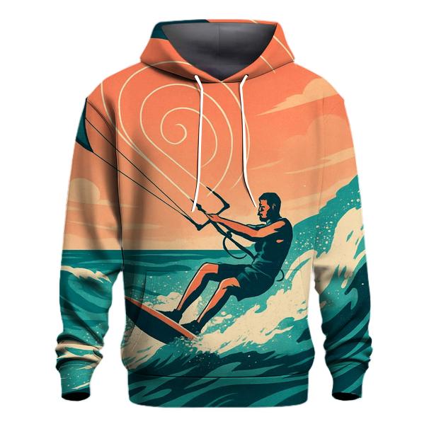 Kitesurf Spiral Wind Vortex custom hoodies