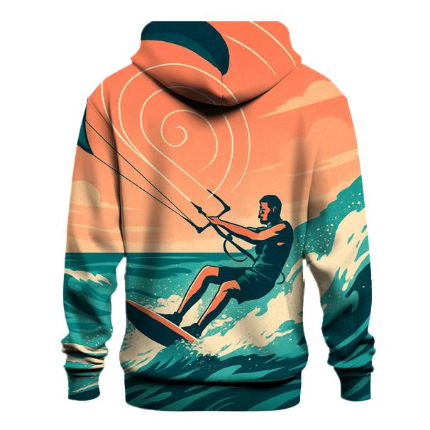 Kitesurf Spiral Wind Vortex custom hoodies