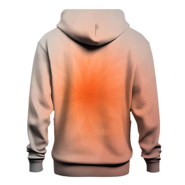 Frosted Ember Bloom Gradient heavyweight hoodies