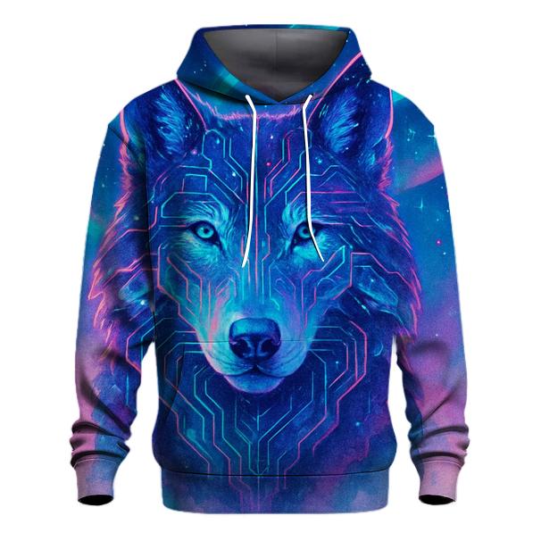 Aurora Circuit Dreamwolf hoodies fashion