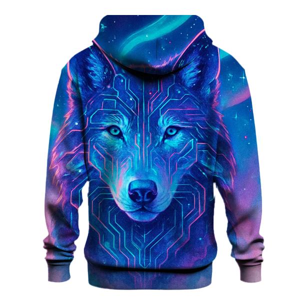 Aurora Circuit Dreamwolf hoodies fashion