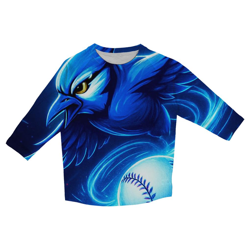Aurora Fastball Blue Jays Surge personalized 3/4 sleeve tees