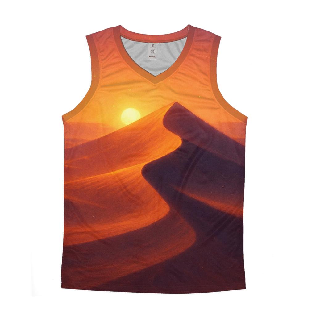 Cobalt Dune Sundial stylish racerback tanks