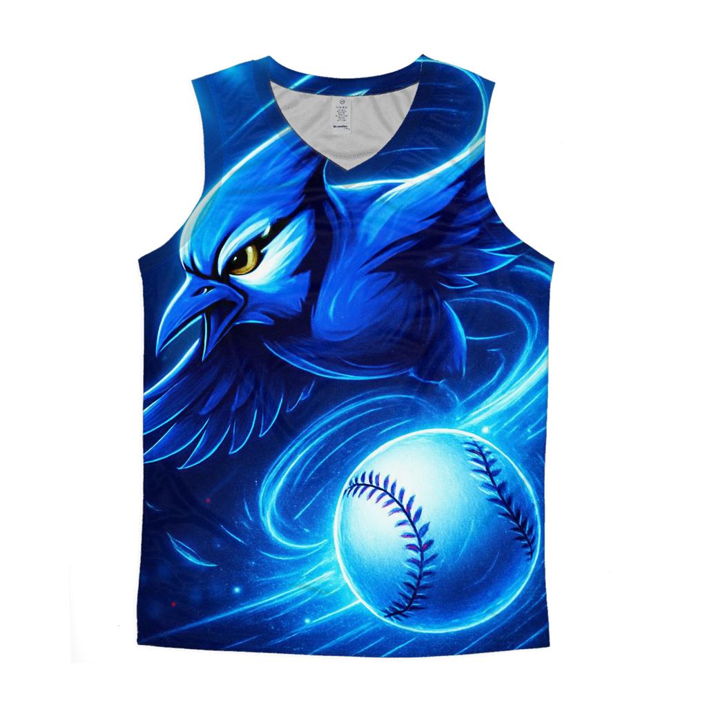 Aurora Fastball Blue Jays Surge sports performance tank tops