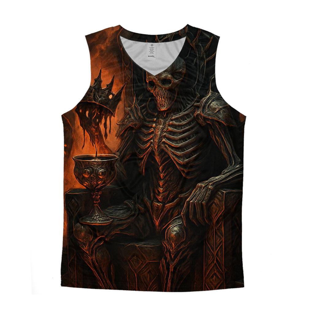 Obsidian Crown Of The Ash King custom tank tops