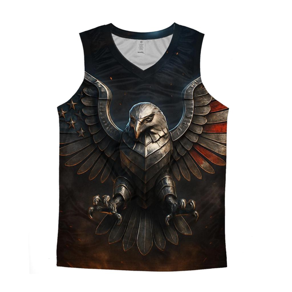 Steel Eagle Flag Foundry stylish racerback tanks