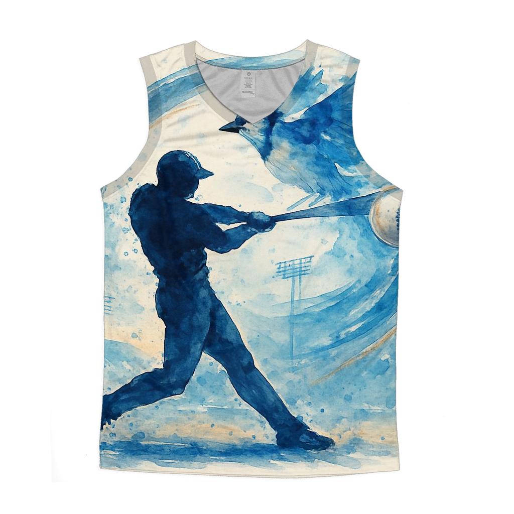 Diamond Skies With Blue Jays Momentum designer workout tanks