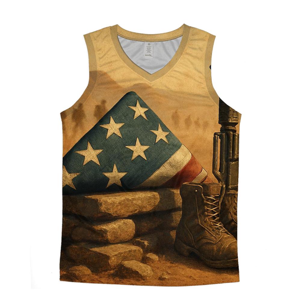 Folding Light Memorial Under Desert Wind trendy fitted tank tops
