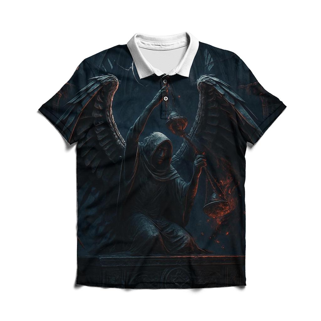 Cathedral Of The Hollow Seraph stylish collar polo tees