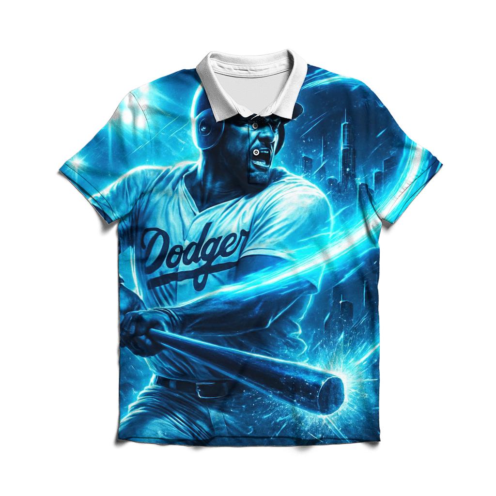 Electric Dugout Thunder Swing custom polo shirts