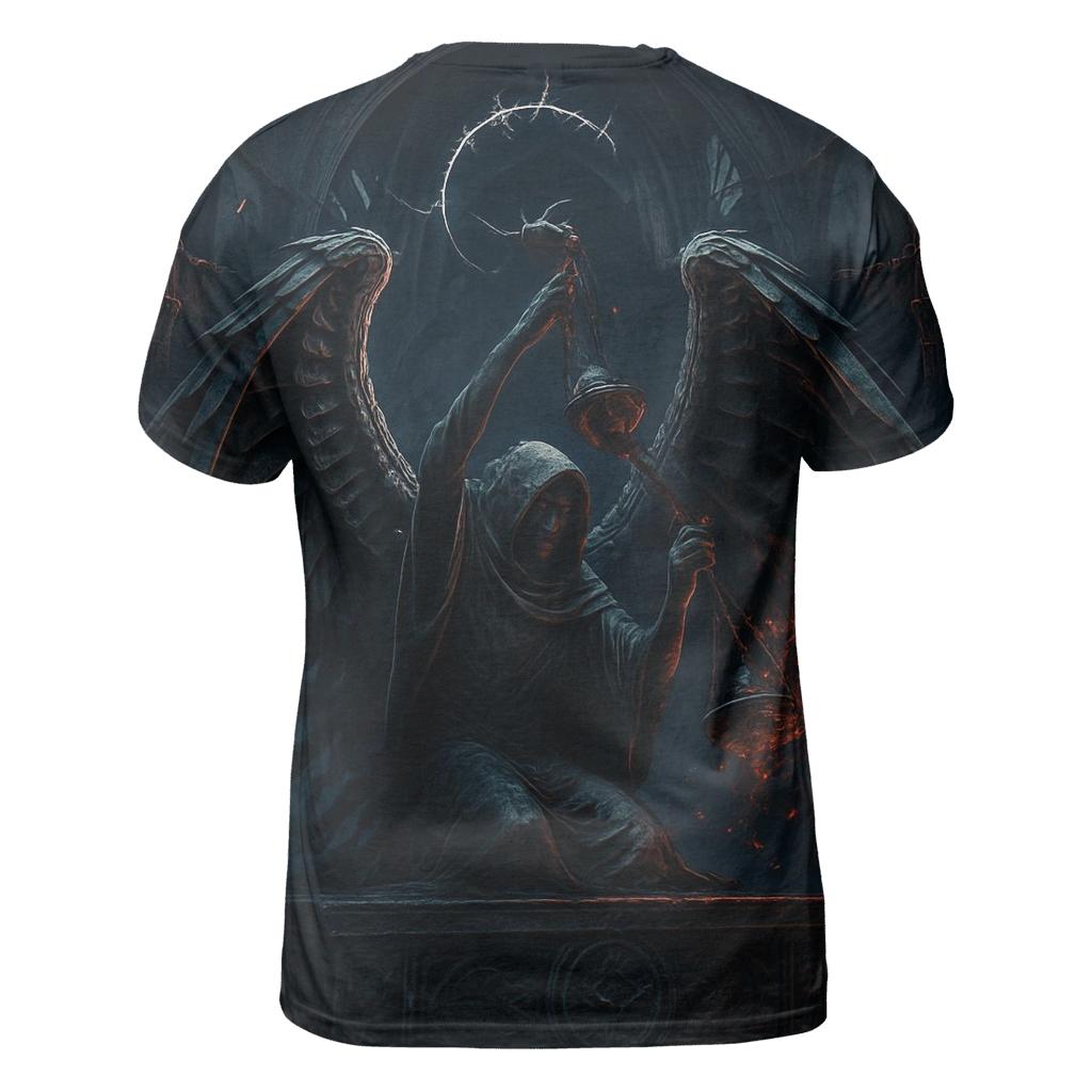 Cathedral Of The Hollow Seraph creative print fashion shirts