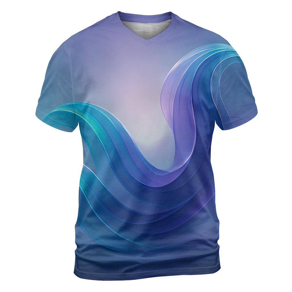 Prismatic Tidal Mirage designer pattern shirts