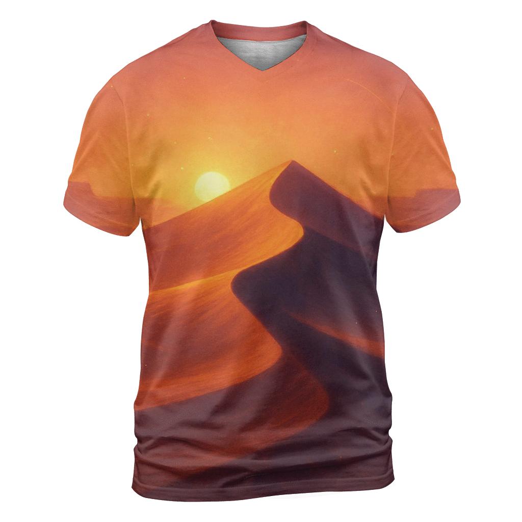 Cobalt Dune Sundial custom all-over print shirts