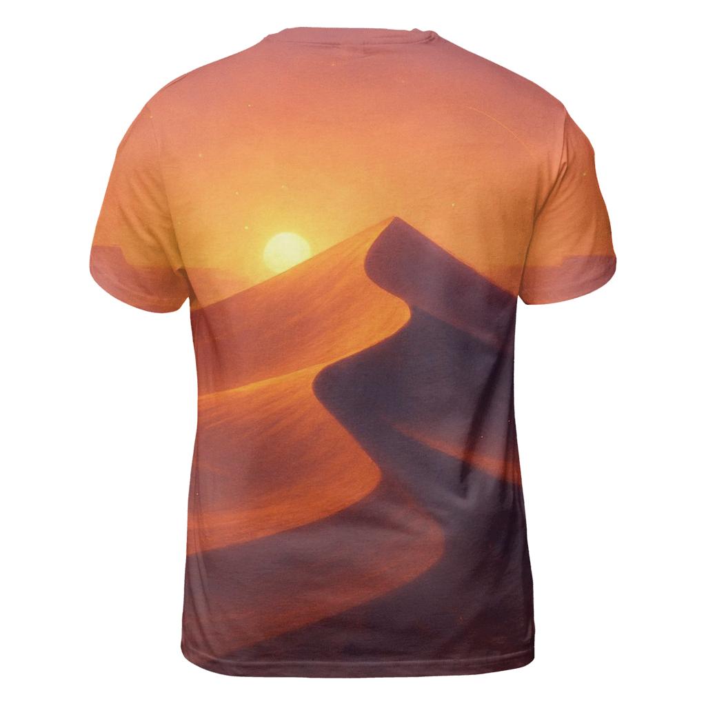 Cobalt Dune Sundial custom all-over print shirts