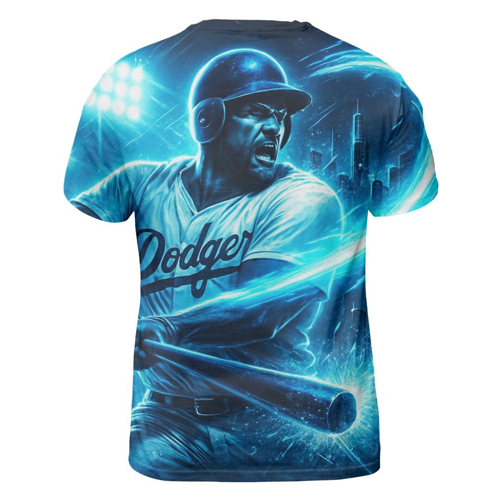 Electric Dugout Thunder Swing creative print fashion shirts