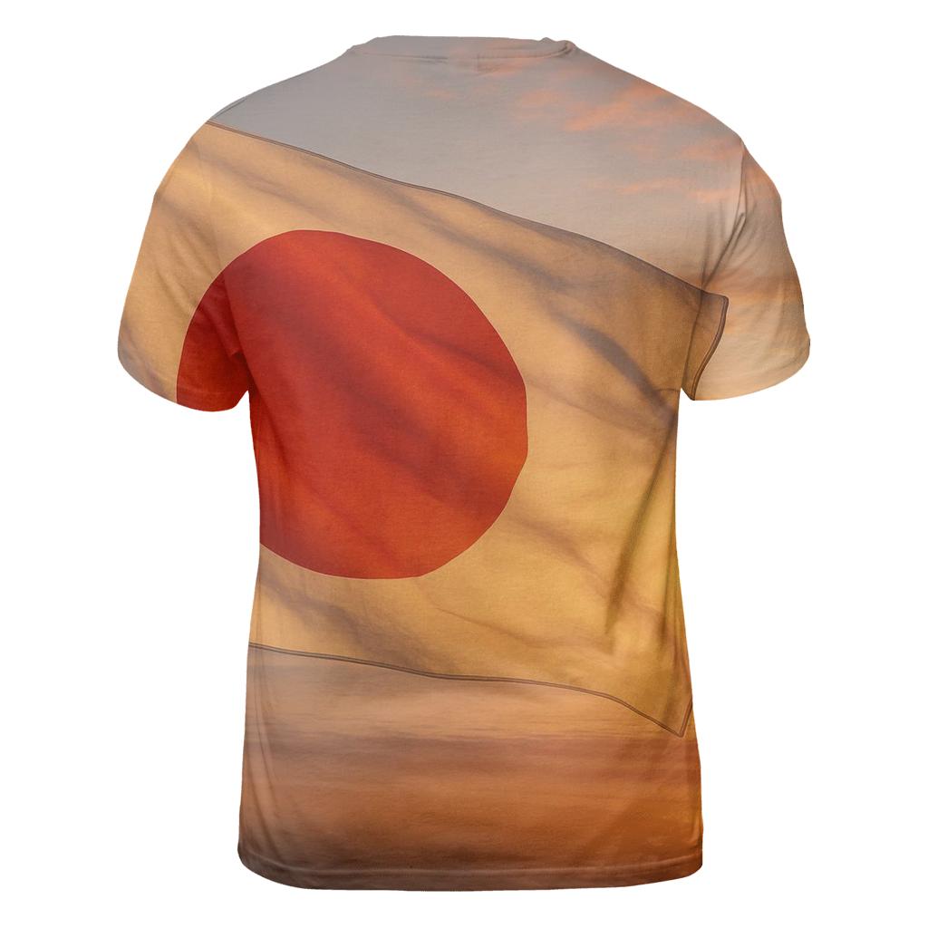 Radiant Japan Dawn Fabric Horizon custom all-over print shirts