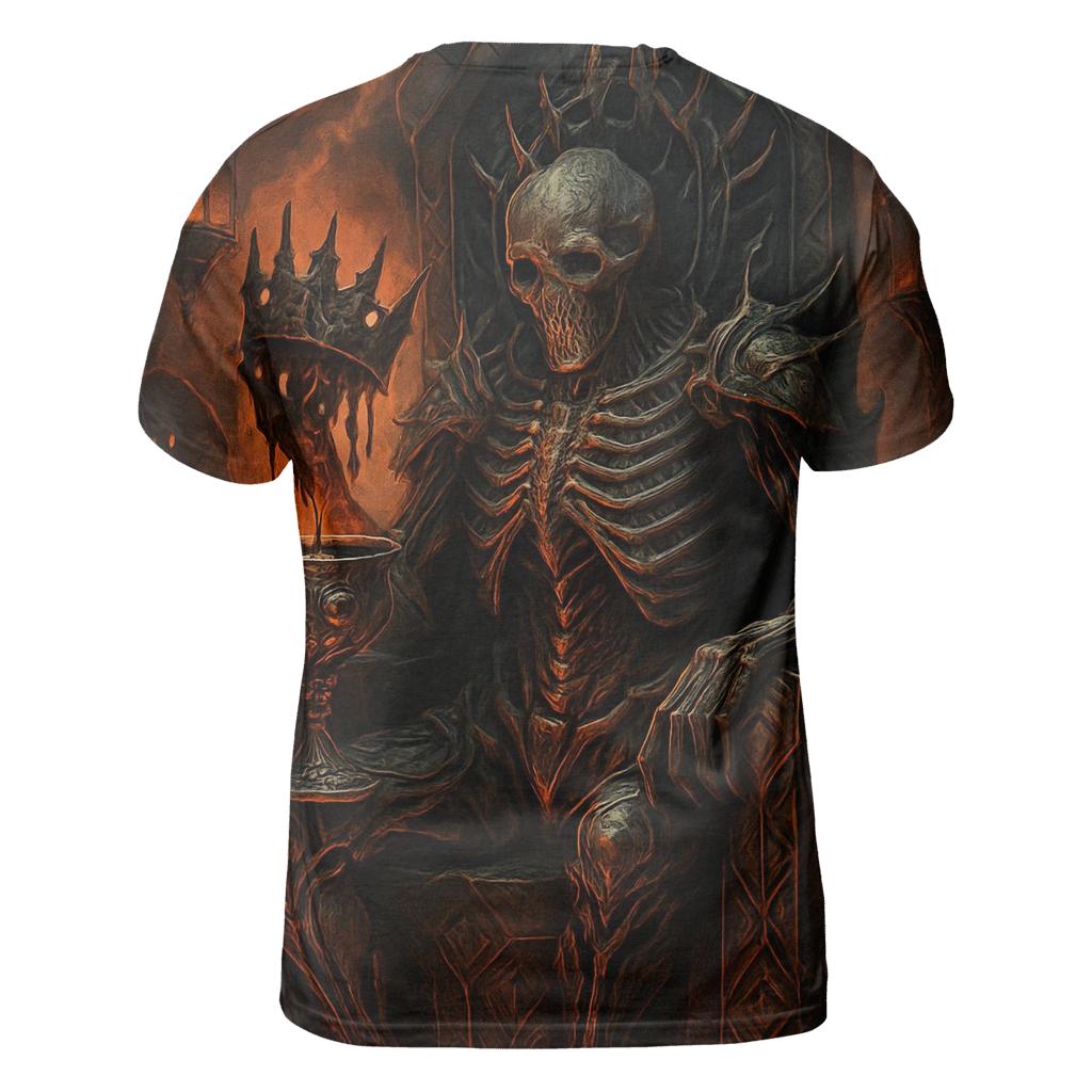 Obsidian Crown Of The Ash King trendy printed shirt styles