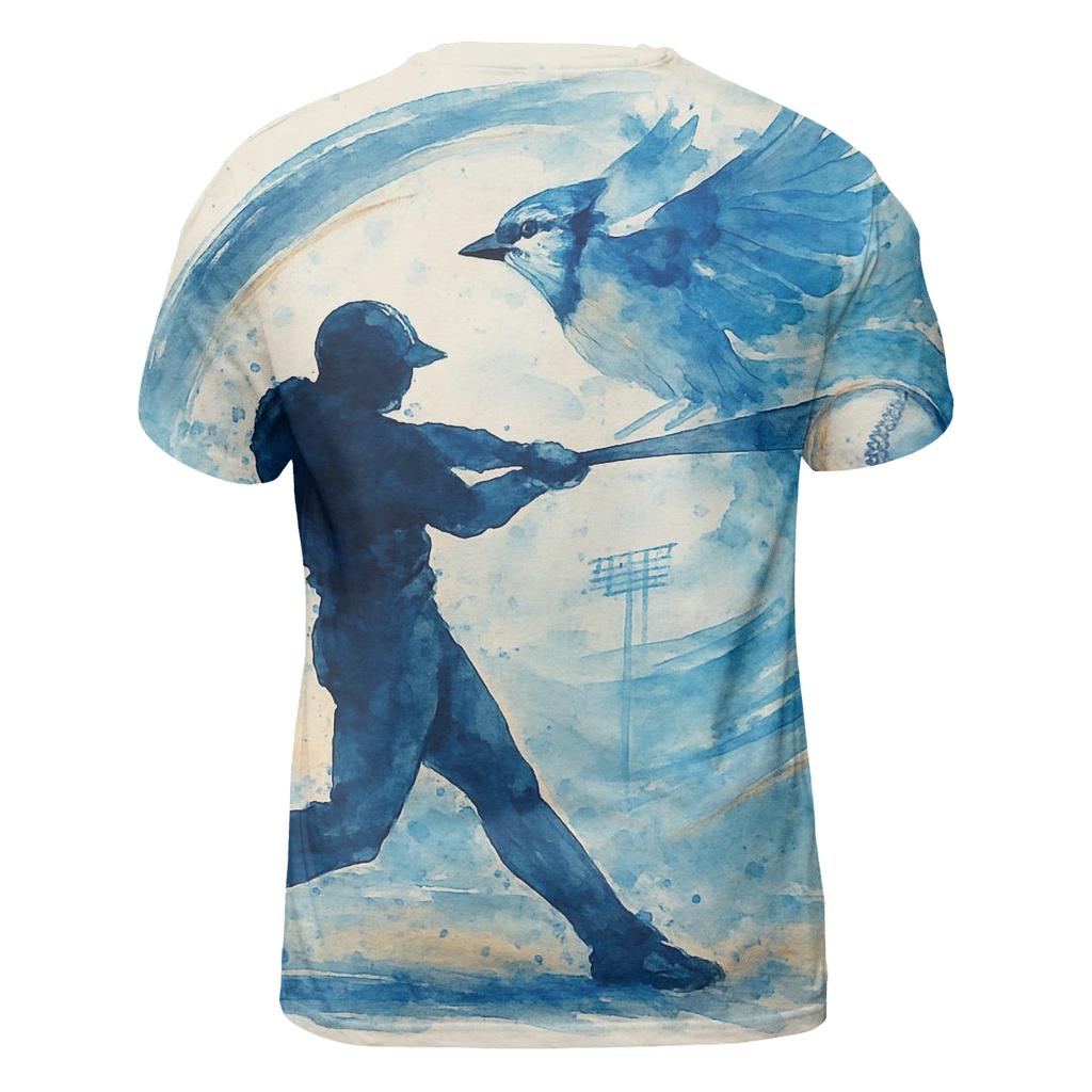 Diamond Skies With Blue Jays Momentum trendy printed shirt styles