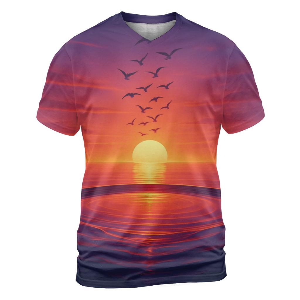 Tideglass Horizon Sanctuary statement graphic shirts