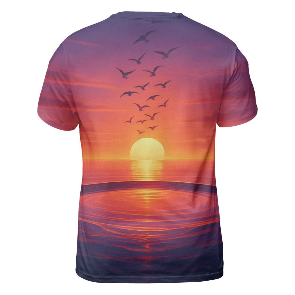 Tideglass Horizon Sanctuary statement graphic shirts