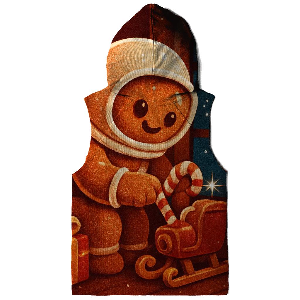 Gingerbread Astronaut Sleigh Repair heavyweight hoodies